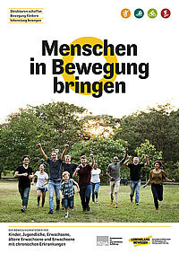 Screen vom Cover der Broschüre "Menschen in Bewegung bringen"