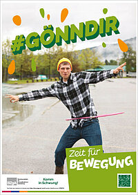 Titelbild Poster "#Gönn Dir Zeit für Bewegung - komm in Schwung"