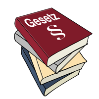 Stapel Gesetzbücher