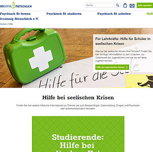 Website Irrsinnig menschlich