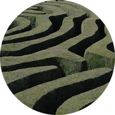 Lösungen suchen Labyrinth