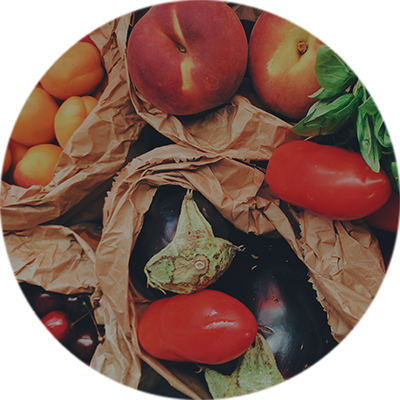 Gemeinsame Mahlzeiten Gemüse und Obst