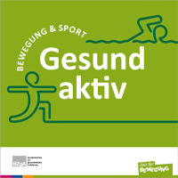 Titelbild der Broschüre "Gesund aktiv"