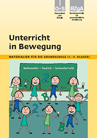 Titelbild der Broschüre "Unterricht in Bewegung"