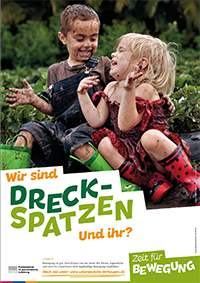 Poster "Wir sind Dreck-Spatzen – Und ihr?"