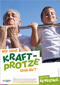 Poster "Wir sind Kraft-Protze – Und ihr?"